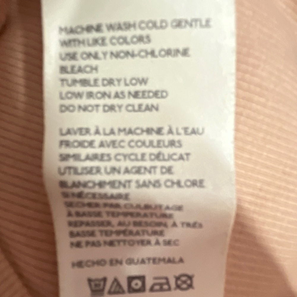 Pilcro Anthropologie NWOT Scoop-Neck Tank in Neutral Size XS - Picture 8 of 9
